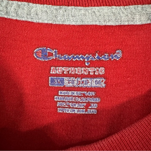 Champion Red Short Sleeve Shirt - Picture 3 of 3